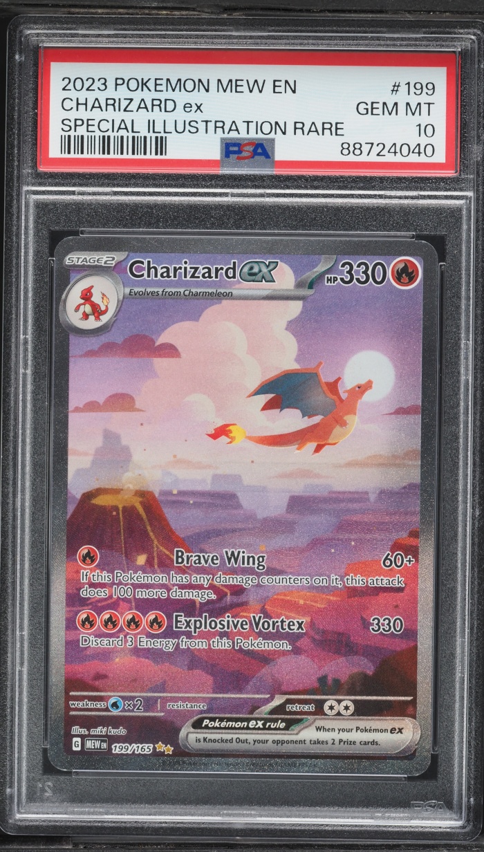 2023 Pokemon Scarlet & Violet 151 SIR Charizard Ex #199 PSA 10 GEM MINT