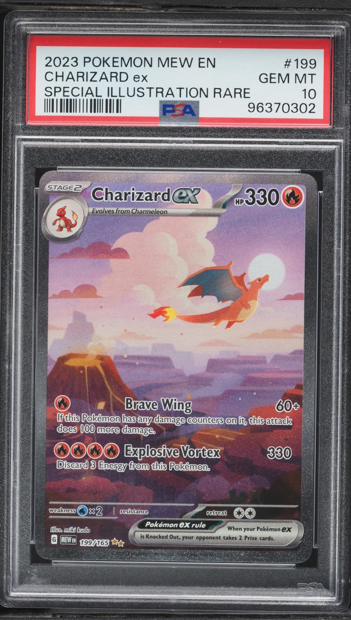 2023 Pokemon Scarlet & Violet 151 SIR Charizard Ex #199 PSA 10 GEM MINT