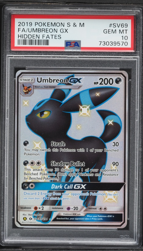 how much is a umbreon gx pokemon card worth Umbreon-GX - 142/149 - Full Art Ultra Rare Collectible (Dont apply Weakness and Resistance for Benched Pokmon.) Darkness A BGS 10 Black Label