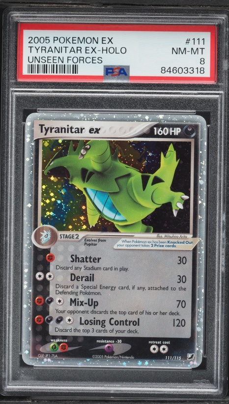 2005 Pokemon Japanese Mirage Forest Holo Cradily #014 PSA 9 MINT