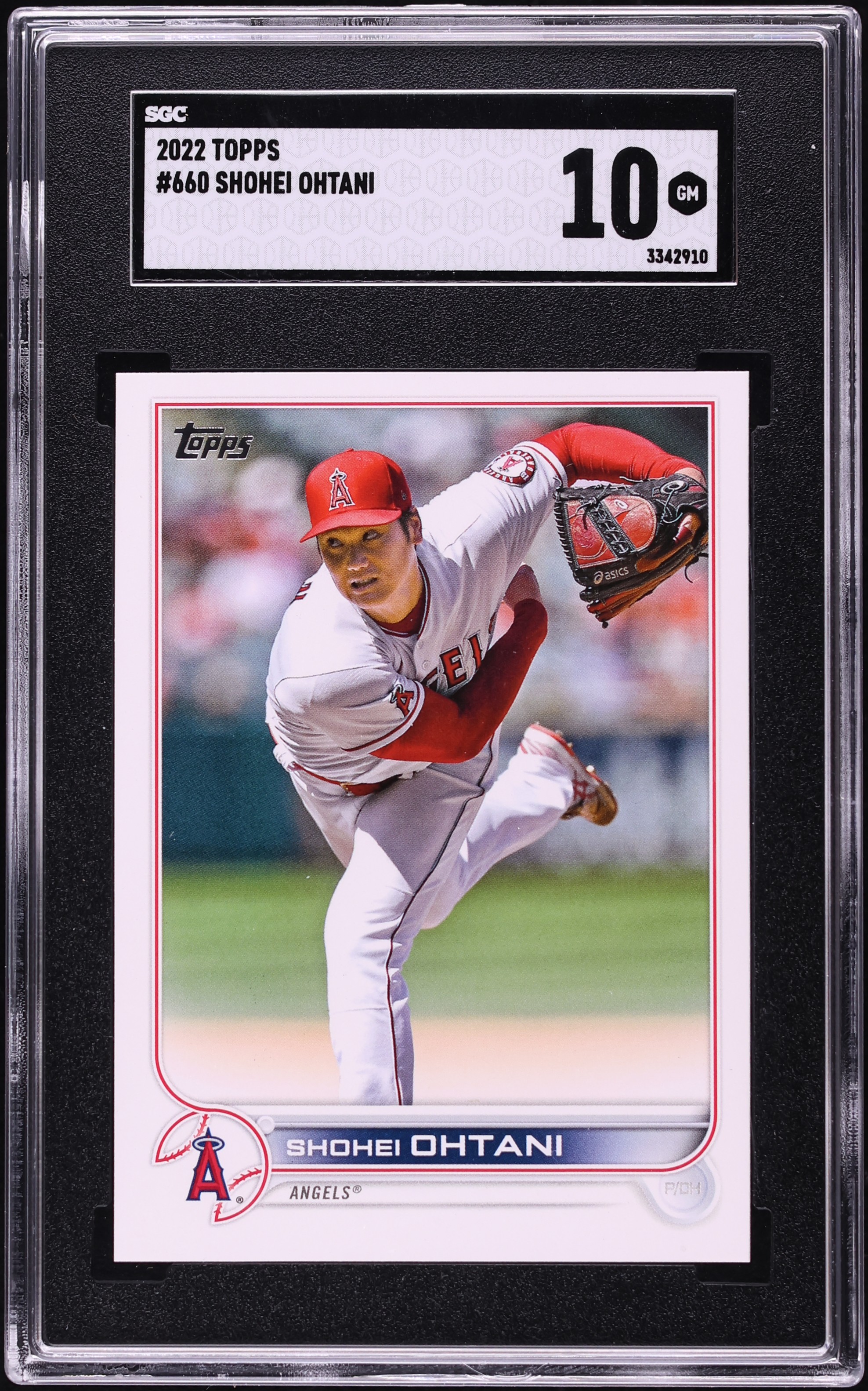 2022 Topps Shohei Ohtani #660 SGC 10 GEM MINT on Fanatics Collect