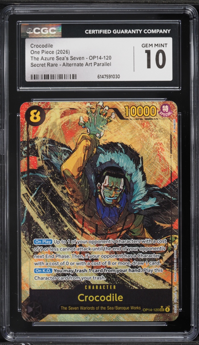 2026 One Piece The Azure Sea's Seven SEC Alt Art Parallel