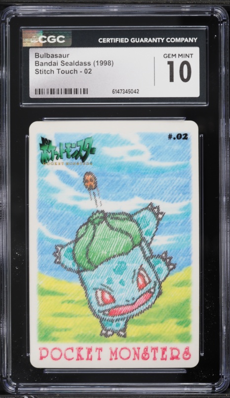 2019 Pokemon Japanese Playing Cards Old Maid Bulbasaur CGC 10 PRISTINE on  Fanatics Collect