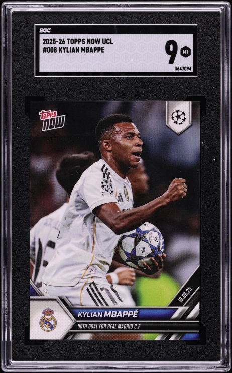 2025 Panini Prizm FIFA Club World Cup Color Blast Kylian Mbappe