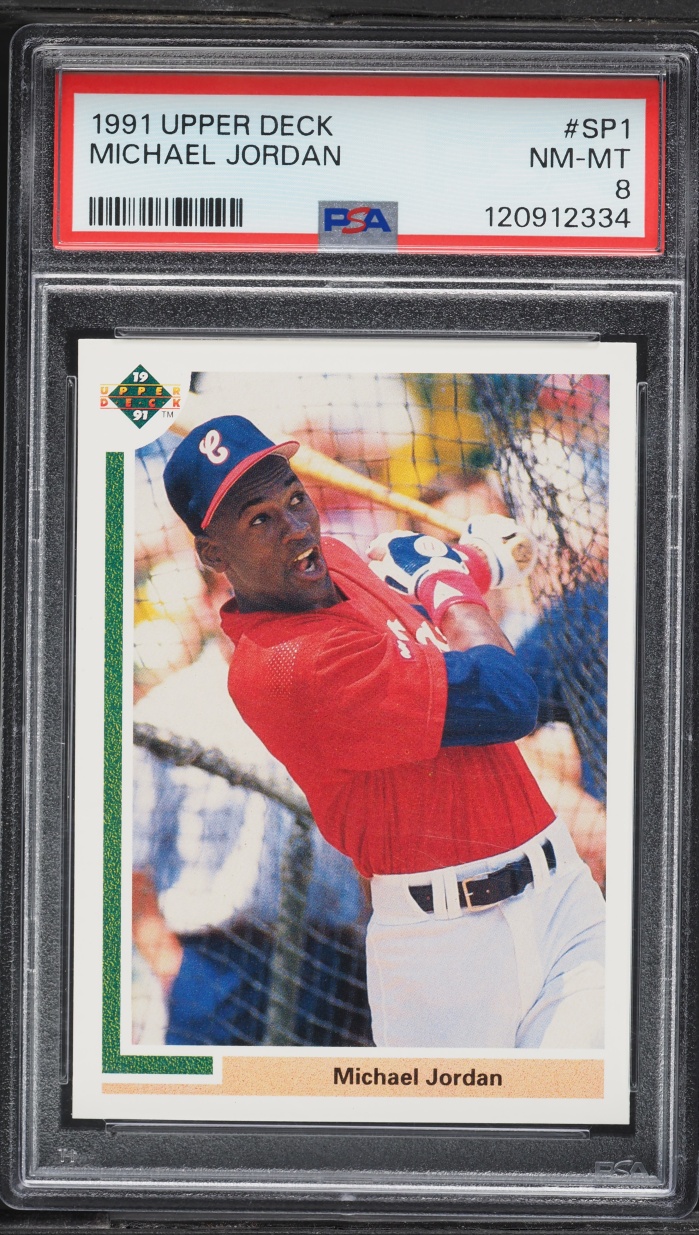 1991 Upper Deck Michael Jordan ROOKIE #SP1 PSA 8 NM-MT