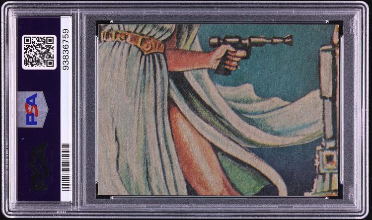1977 Topps Star Wars Luke Prepares For The Battle #47 PSA 8 NM-MT