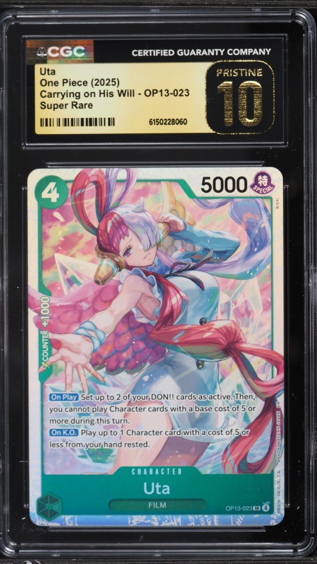 2025 One Piece Japanese Heroines Edition Alt Art Parallel Uta