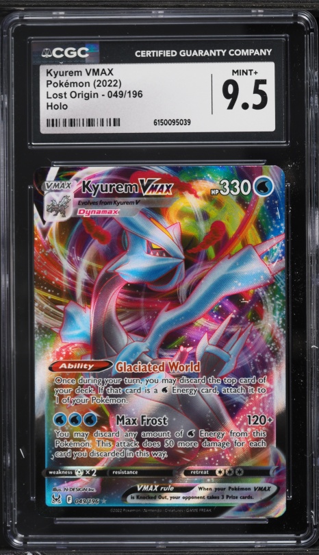 what is the rarest vmax pokemon card in the world Kyurem VMAX 49/196 Price 2026