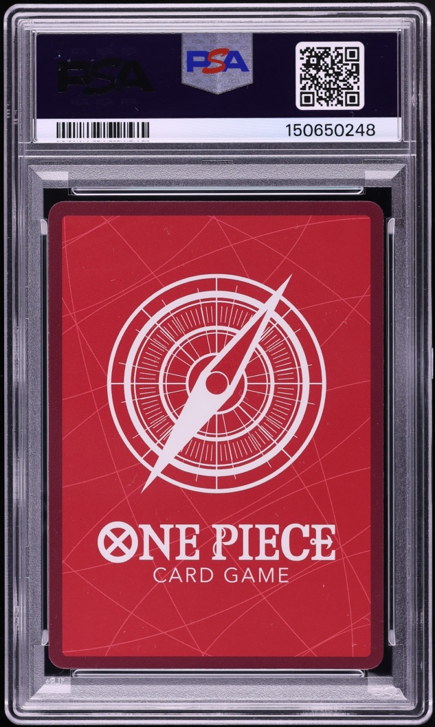 2024 One Piece Ultra Deck Three Brothers B&W Alt Art Leader Monkey D. Luffy #ST13-003 PSA 10
