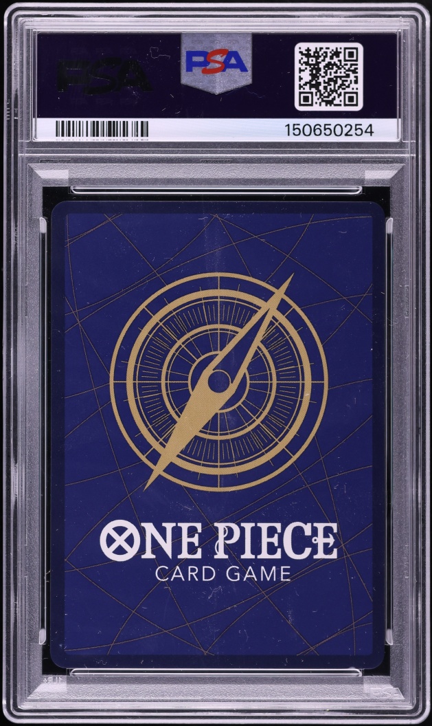 2022 One Piece Worst Generation Super Pre-Release SR Trafalgar Law #ST02-009 PSA 10 GEM MINT