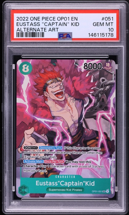 2022 One Piece Japanese Promo Championship Eustass 