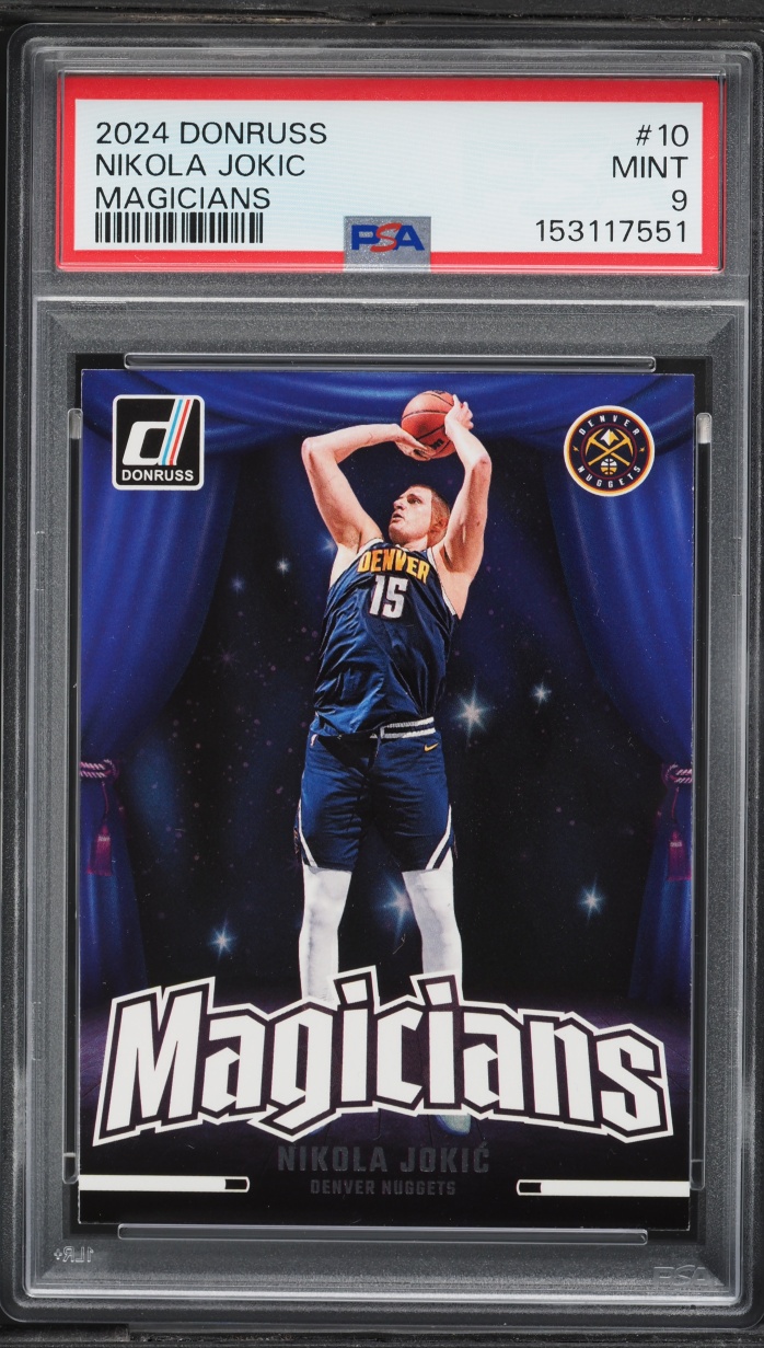 2024 Donruss Magicians Nikola Jokic #10 PSA 9 MINT