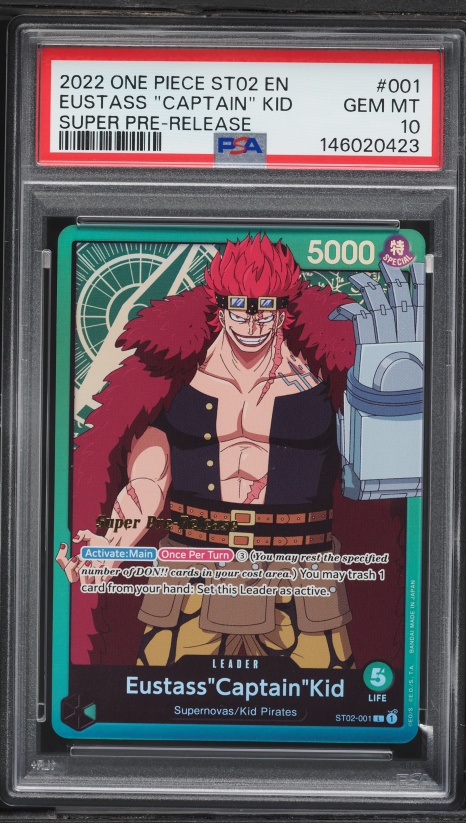 2024 One Piece Promo Championship Celebration Super Rare Eustass