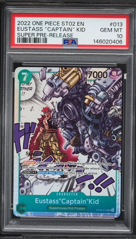 2024 One Piece Promo Championship Celebration Super Rare Eustass