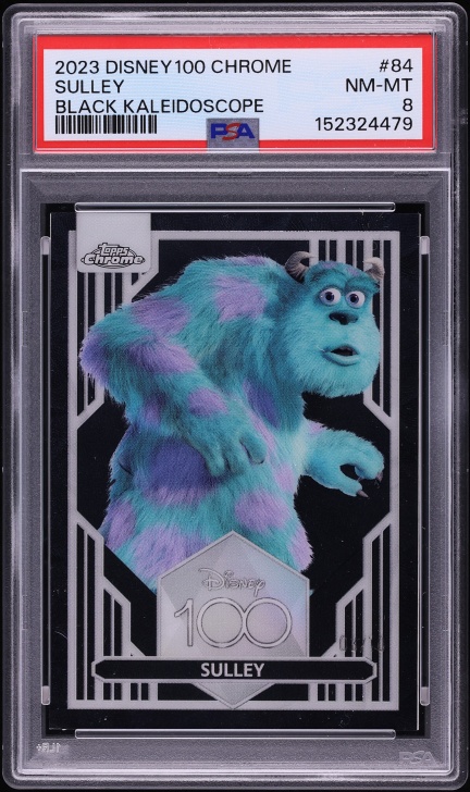 2023 Topps Chrome Disney100 Red Kaleidoscope Moana #2 PSA 9 MINT