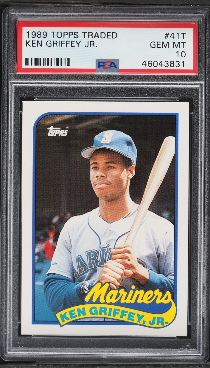 1989 Topps Traded Ken Griffey Jr. ROOKIE #41T PSA 10 GEM MINT