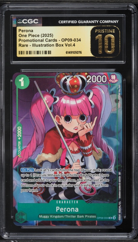 2025 One Piece Japanese Heroines Edition Alt Art Perona #EB03-045