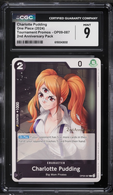 2024 One Piece Japanese Two Legends Special Alt Art Charlotte