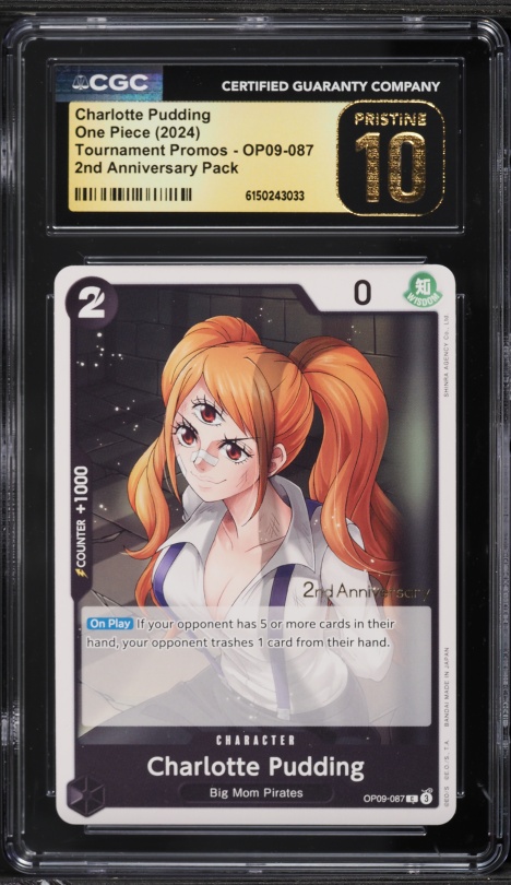 2024 One Piece Japanese Two Legends Special Art Charlotte Pudding