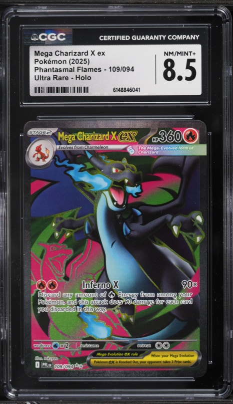 mega charizard pokemon cards gx X EX #109 EXTENDED ART ME BLACK STAR PROMO Card Number M Charizard-EX | Generations |