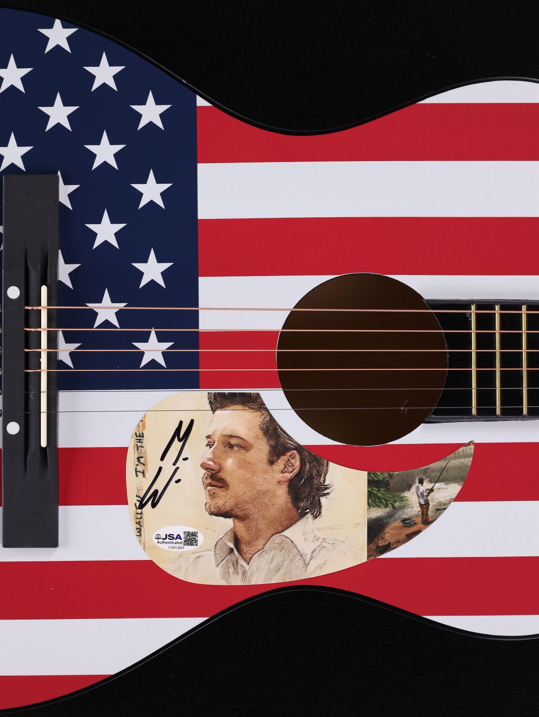 Morgan Wallen Signed Autographed Guitar - JSA AUTH