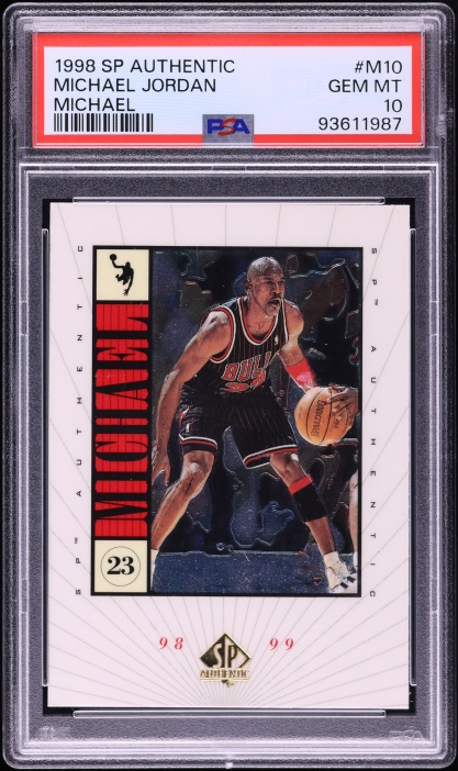 スポーツ選手 Michael Jordan SP PSA 9 1998 SP Authentic Michael Jordan #10 BGS 9.5 GEM MINT on Fanatics