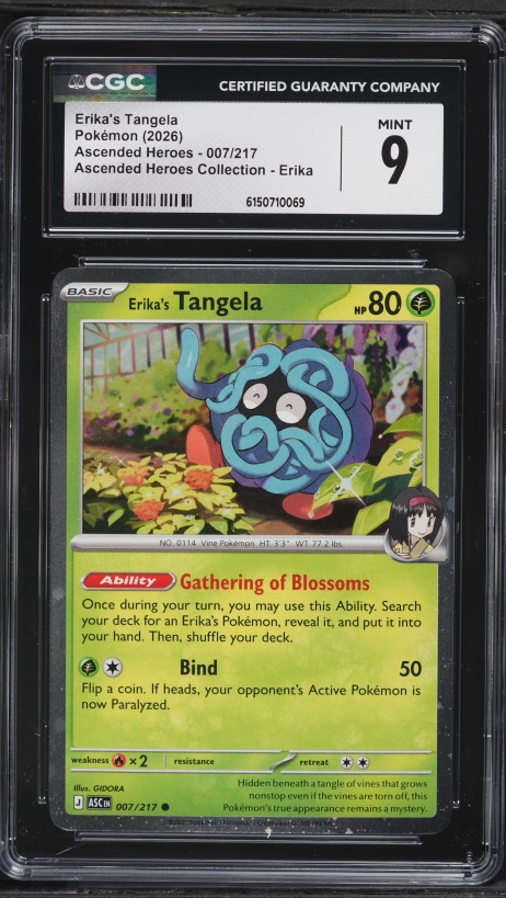 tangela pokemon card price - 114/165 - Pokemon 151 - Reverse Foil this attack does 60 more damage Tangela 44/92 Pokmon card from
