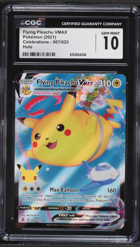 2021 Pokemon Japanese Sword & Shield VMAX Climax Full Art Pikachu