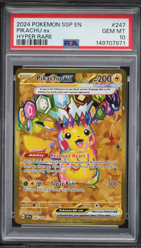 2024 Pokemon Japanese SV Super Electric Breaker Holo Pikachu ex