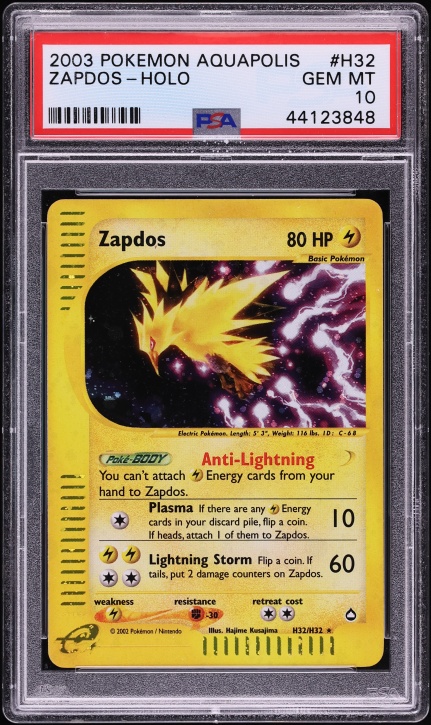 PSA10＊2016 サンダー 20th CP6 20周年 Zapdos Zapdos - CP6: Expansion Pack 20th Anniversary - Pokemon Japan