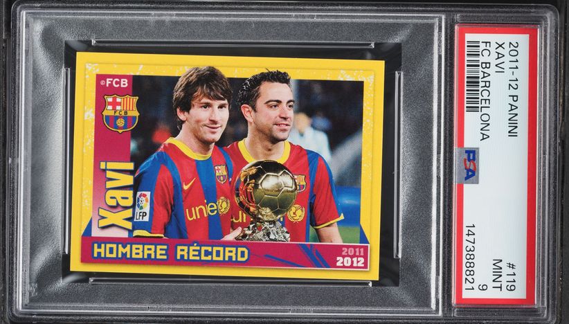 2022 Topps Dynasty UEFA Champions League Gold Xavi PATCH AUTO DNA