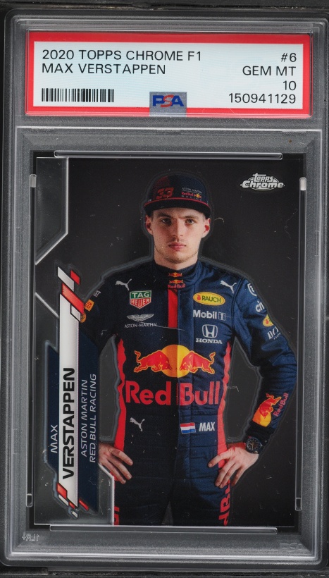 2020 topps chrome sapphire f1 角田　psa9 初公開】 Topps Chrome F1® Sapphire Edition 💎 角田裕毅のカードも