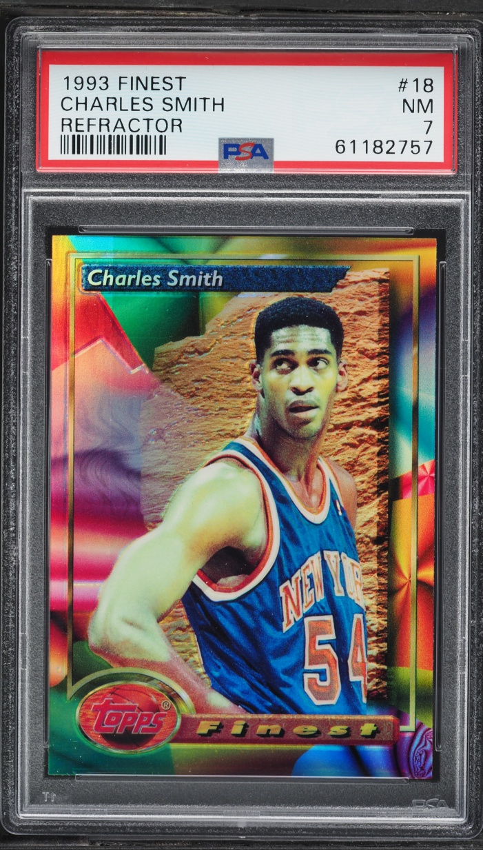 1993 Finest Refractor Charles Smith #18 PSA 7 NRMT