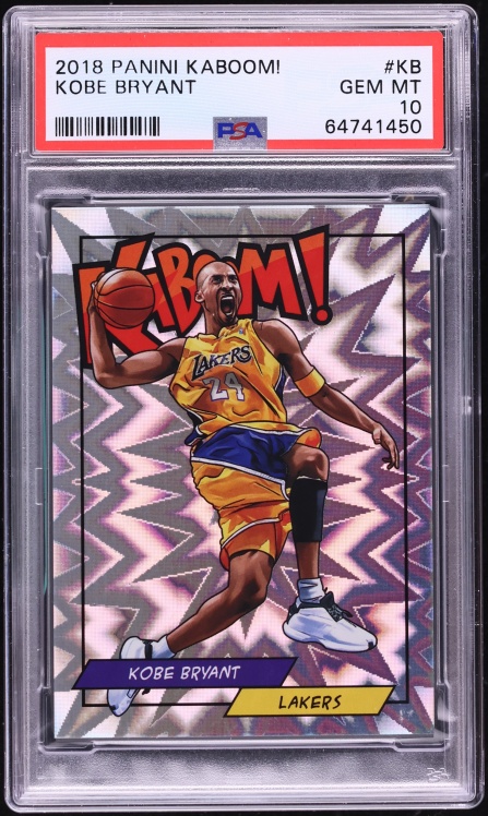 2018 Panini Kaboom! Kobe Bryant #K-KB PSA 10 GEM MINT