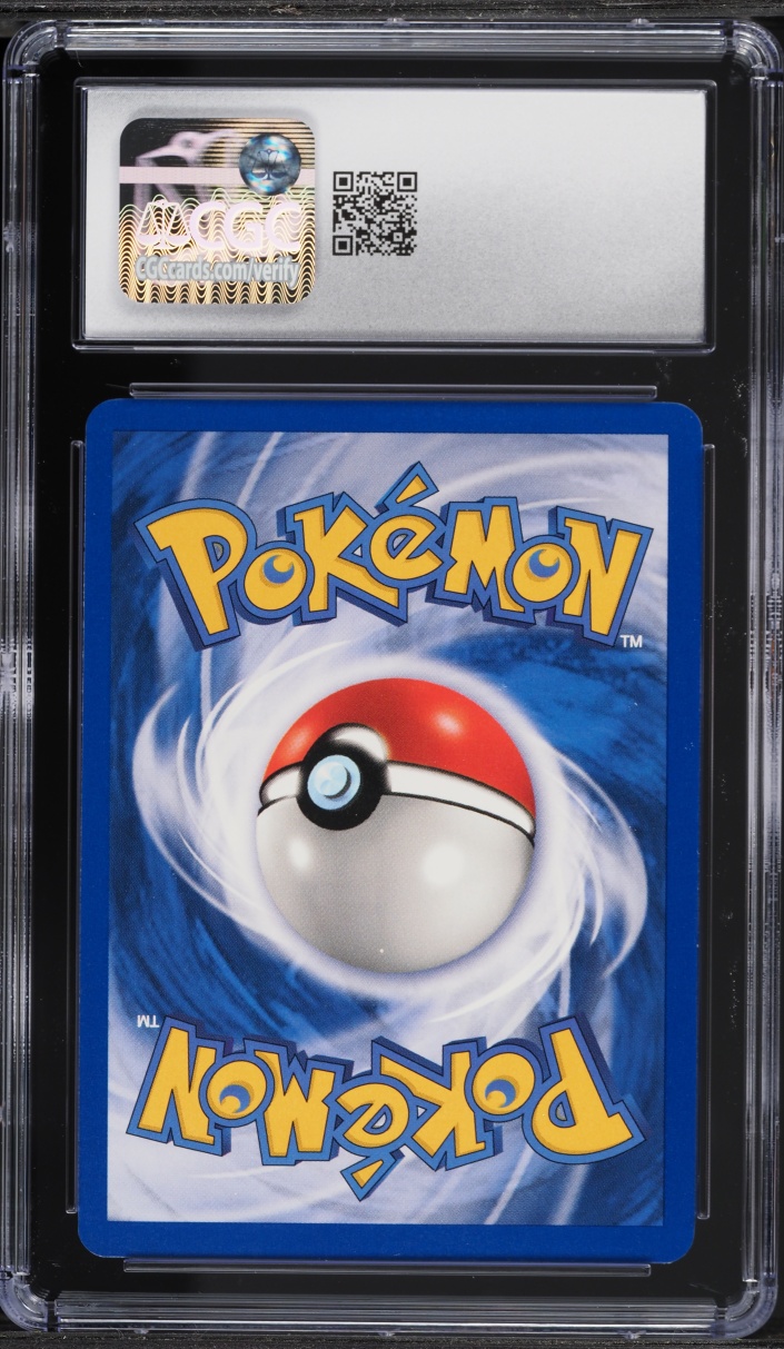 1999 Pokemon Base Set 2 Player CD Starter 1st Edition Cosmos Holo Machamp #8 CGC 10 GEM MINT