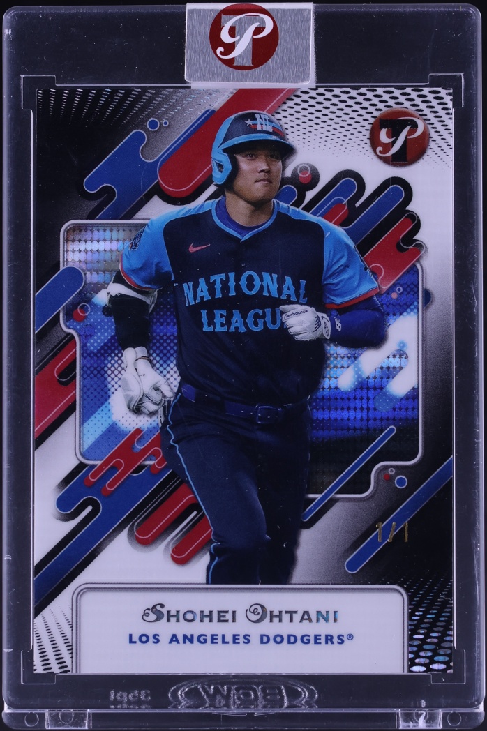 2025 Topps Pristine Black Pulsar Refractor Shohei Ohtani 1/1 #281