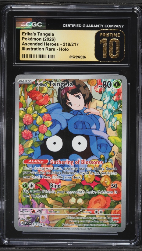 2026 Pokemon Mega Evolution Ascended Heroes IR Erika's Tangela