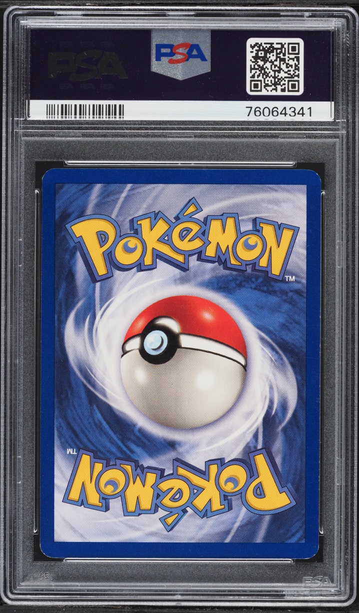 1999 Pokemon Base Set Shadowless Poliwhirl #38 PSA 7 NRMT