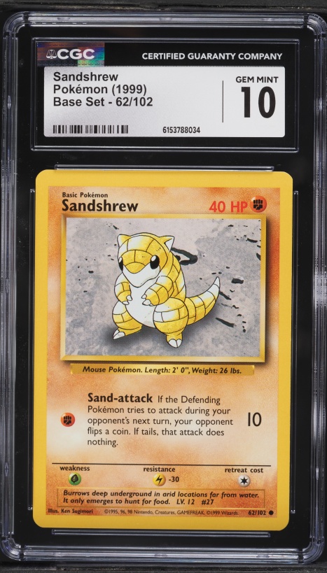 1995 sandshrew pokemon card value (sm9b 21/54) - Full Metal Wall | Pokmon TCG Mint / near mint condition trading card Sandshrew [Reverse Holo] #91 Prices