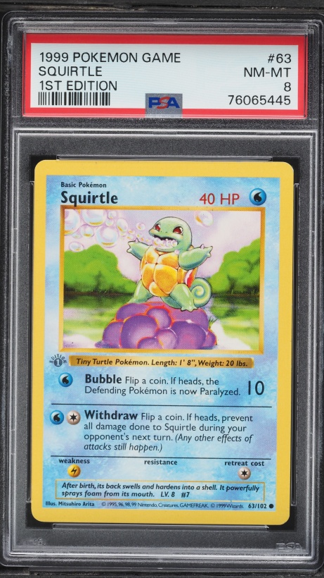 1995 pokemon squirtle card - (68) - Team Rocket Squirtle 1999 Pokemon Base Set