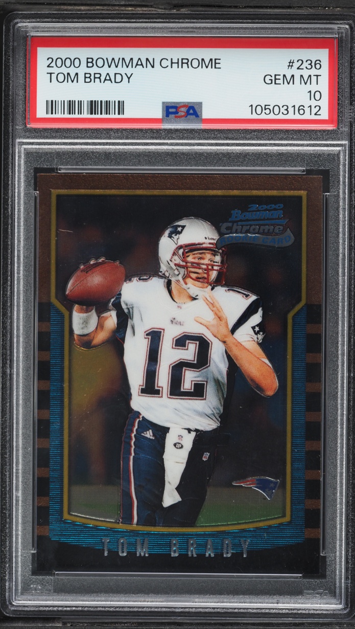 2000 Bowman Chrome Tom Brady #236