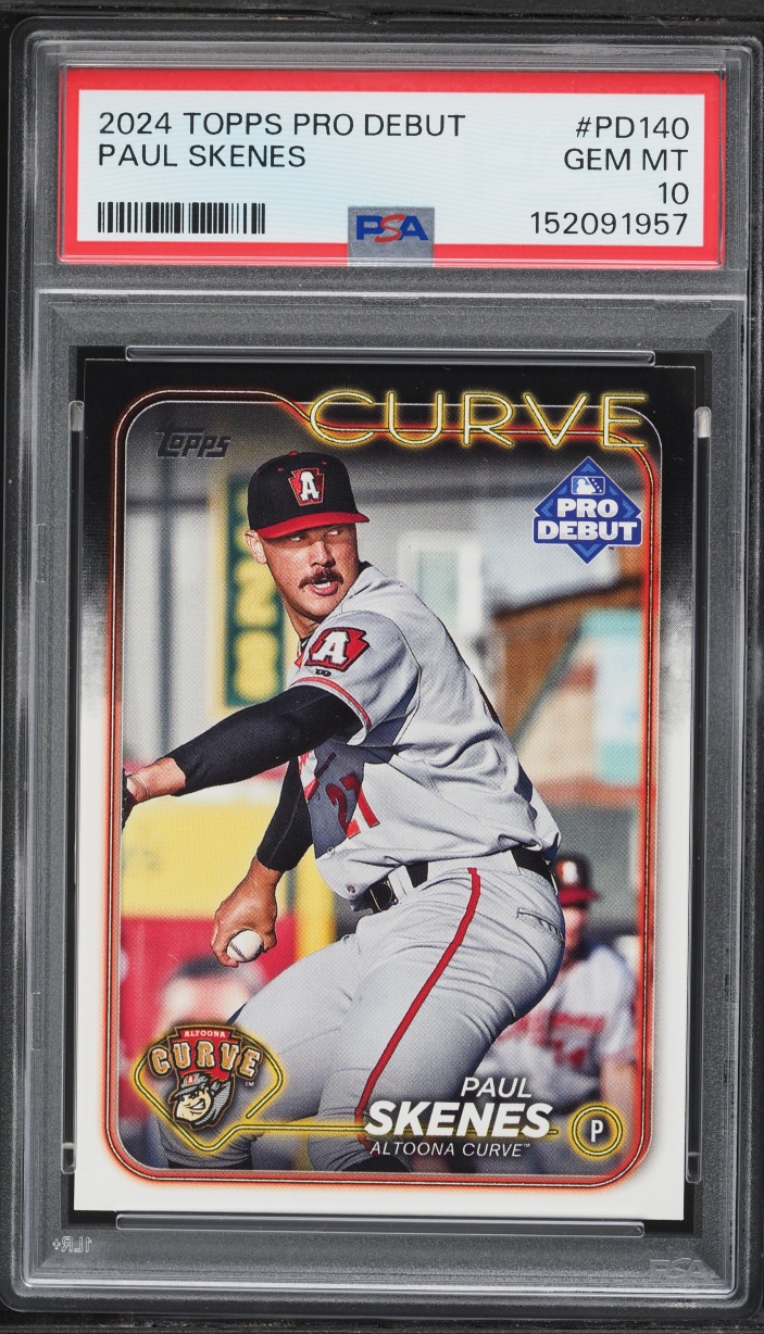 2024 Topps Pro Debut Paul Skenes PROSPECT #PD-140 PSA 10 GEM MINT