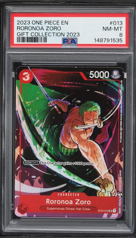 2023 One Piece Premium Collection Film Red SR Roronoa Zoro #ST01