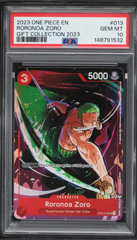 2023 One Piece Premium Collection Film Red SR Roronoa Zoro #ST01