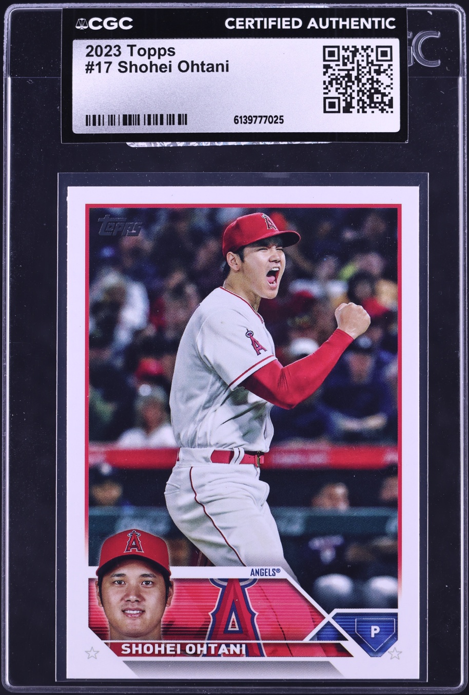 2023 Topps Shohei Ohtani #17 CGC AUTH