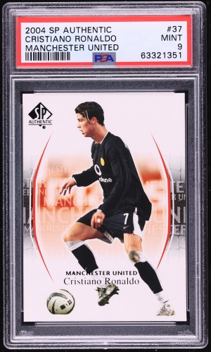 2004 Panini UEFA Euro Soccer Cristiano Ronaldo #23 SGC 8.5 NM-MT+