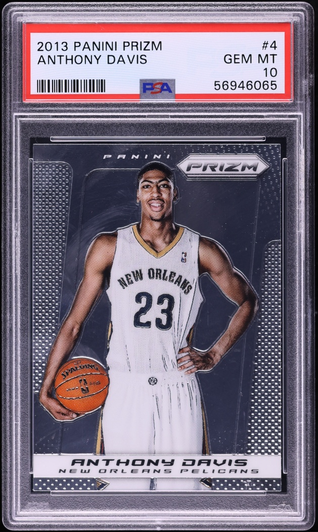 2013 Panini Prizm Anthony Davis #4 PSA 10 GEM MINT