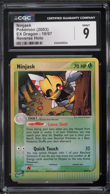2025 Pokemon Mega Evolution IR Ninjask #137 CGC 10 GEM MINT on Fanatics  Collect