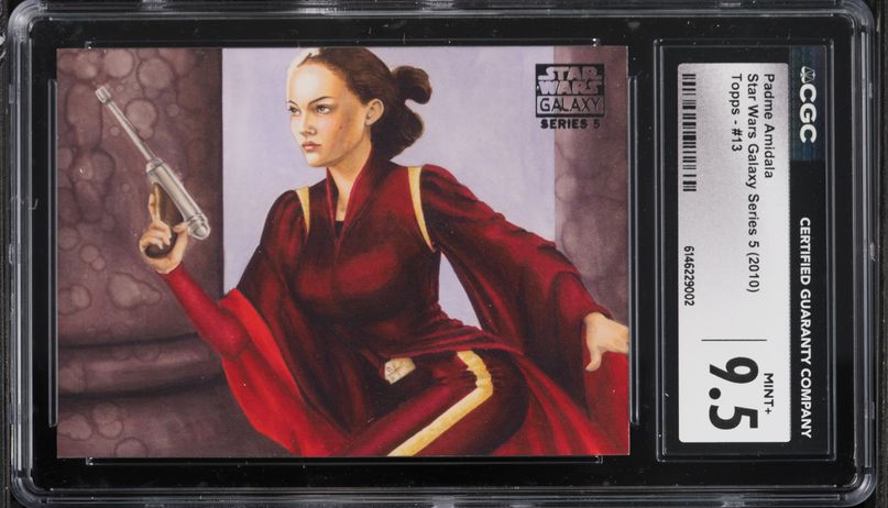 2002 Topps Star Wars Attack Of The Clones Silver Foil Padme