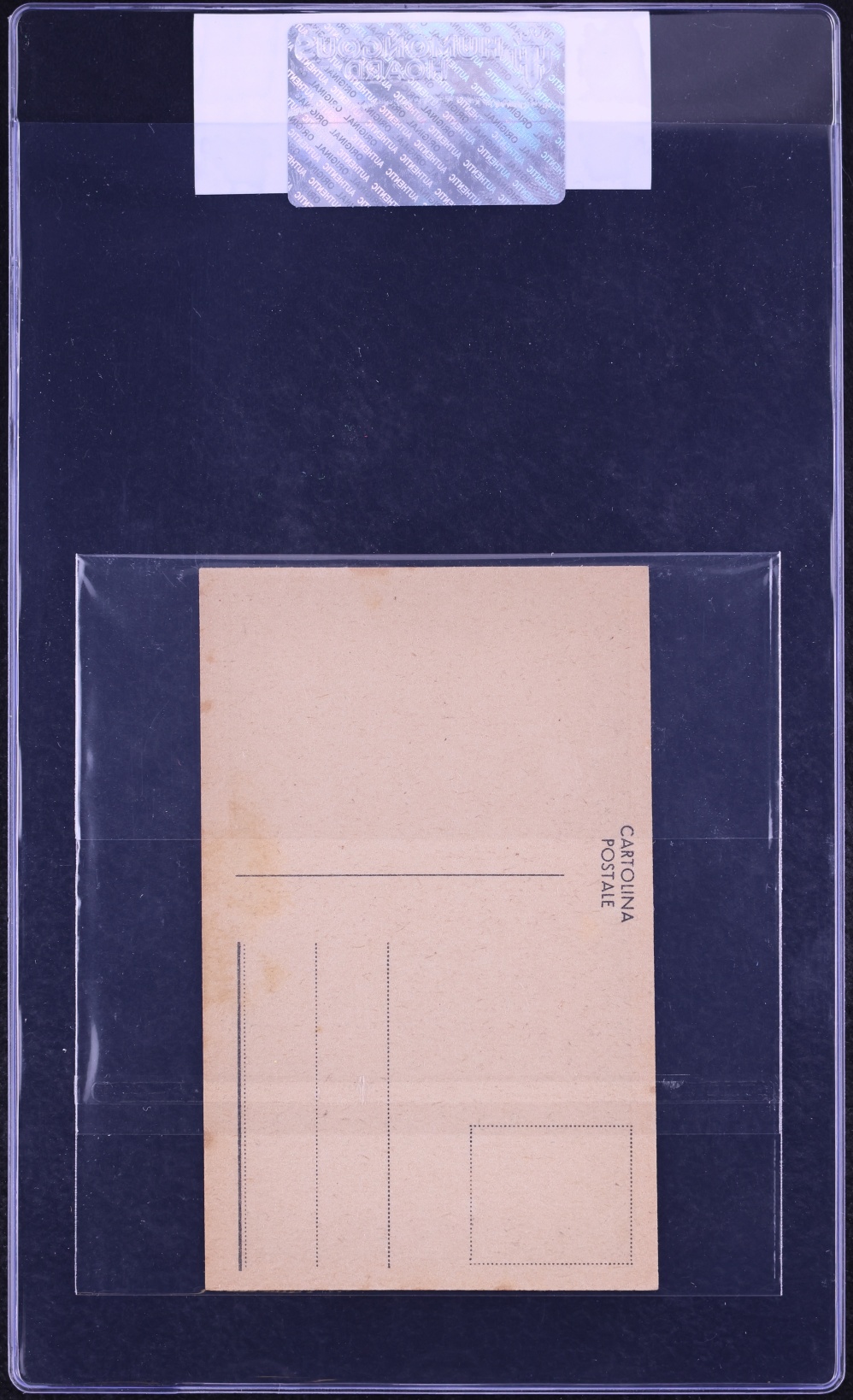 1935 Cioccolato Abissinia Pietro Serantoni CGC AUTH